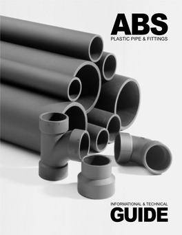 ABS Plastic Pipe & Fittings Guide