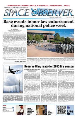 Like Us Base Events Honor Law Enforcement During National Police Week