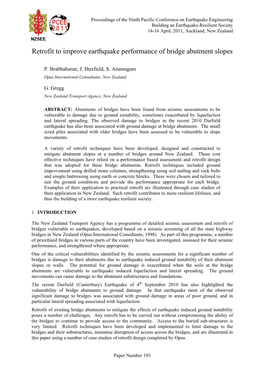 Paper Using a Number of Case Studies of Retrofit Design Completed by Opus