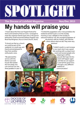 My Hands Will Praise You “I Heard About the First Ever Puppet Festival for “I Invited the Puppeteers Who I Met Just Before the Stone and Wanted to Find out More