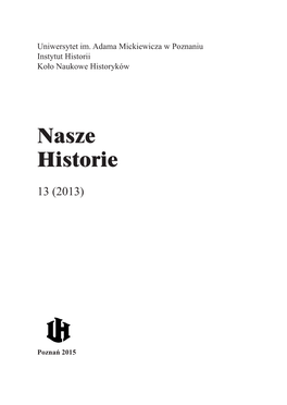 Nasze Historie 13