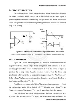 Voltage of the Diode. a Circuit Which