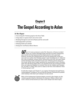 Chapter 8: the Gospel According to Aslan 127