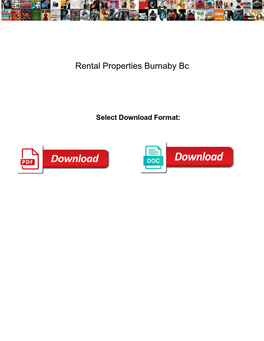 Rental Properties Burnaby Bc