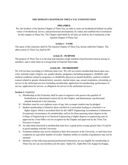 Theta Tau Constitution.Docx