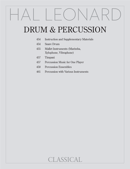 Drum & Percussion