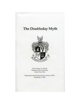 The Doubleday Myth
