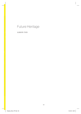 Future Heritage