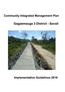 Gagaemauga 3 District - Savaii