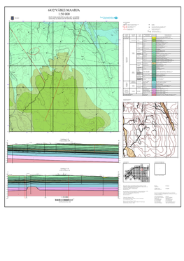 6432 Väike-Maarja 1:50 000 Eesti Geoloogiline Baaskaart