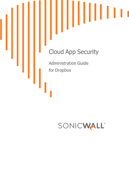Cloud App Security Administration Guide for Dropbox