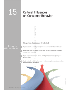 Cultural Influences on Consumer Behavior 543
