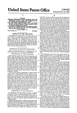 United States Patent Office Patented Feb