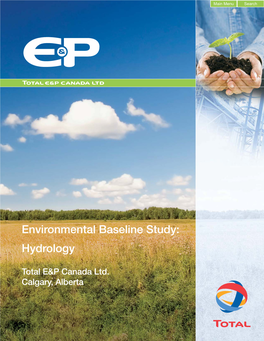 Environmental Baseline Study: Hydrology