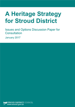 A Heritage Strategy for Stroud District