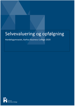 Selvevaluering Og Opfølgning Handelsgymnasiet, Aarhus Business College 2020