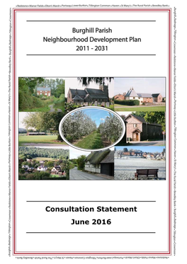Consultation Statement June 2016