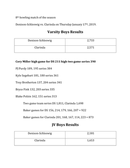 Paper Results