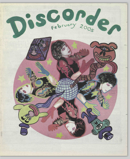 Discorder - February 2005 POPLIN's Discorder That Magazine from Citr 101.9Fm