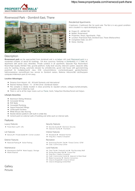 Dombivli East, Thane Residential Apartments 2 Bedroom, 2 Bathroom Flat, for Quick Sale