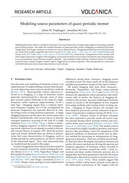 Modeling Source Parameters of Quasi-Periodic Tremor