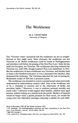 The Workhouse