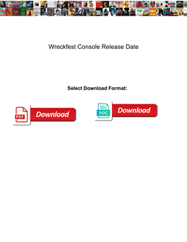 Wreckfest Console Release Date
