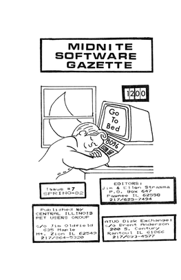 Midnite Software Gazette 7 (Spring 1982), V1.0