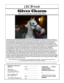 Silver Charm 1994 Gr/Ro H Silver Buck – Bonnie’S Poker (Poker)