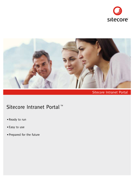 Sitecore Intranet Portal TM