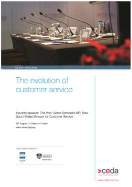 The Evolution of Customer Service