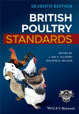 J. Ian H. Allonby Trustee, Standards Lead Poultry Club of Great Britain