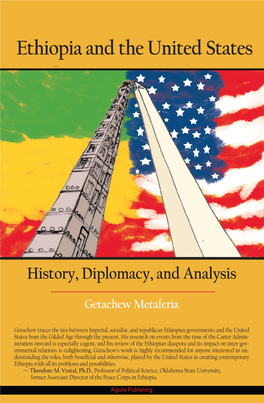 Ethiopia and the United States: History, Diplomacy, and Analysis / Getachew Metaferia