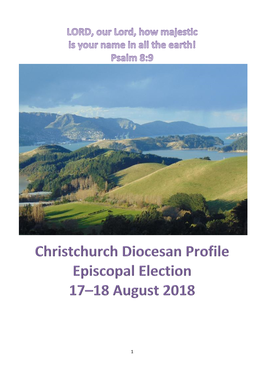 Anglicanism in the Christchurch Diocese