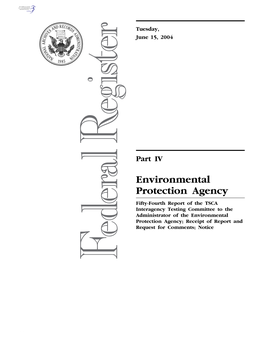 Environmental Protection Agency