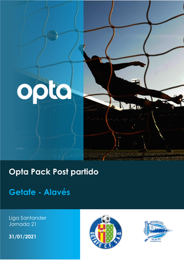 Opta Pack Post Partido Getafe
