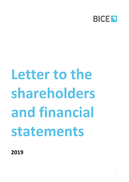 Consolidated Financial Statements As of 12/31/2019 Consolidated Financial Statements As of 12/31/2019