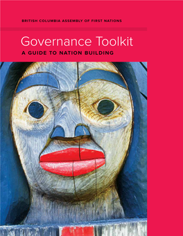 Governance Toolkit: a Guide to Nation Building
