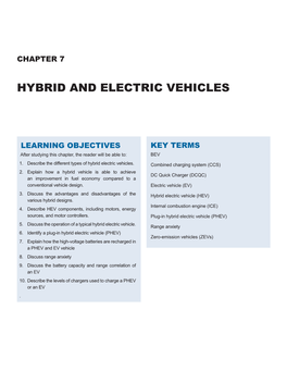 Hybrid and Electric Vehicles