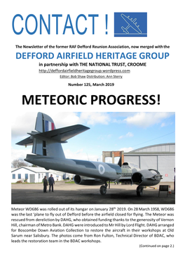 Defford Airfield Heritage Group