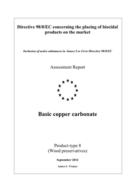 Basic Copper Carbonate