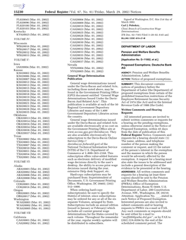 Federal Register/Vol. 67, No. 61/Friday, March 29, 2002/Notices