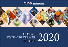 Global Food & Beverage Report 2020