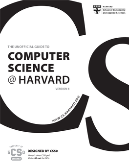 Computer Science @ Harvard Version 8