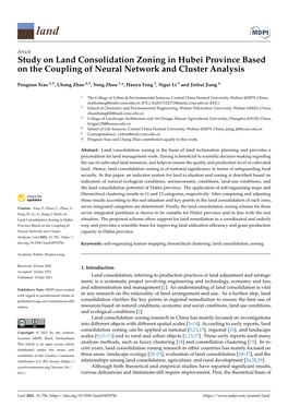 Study on Land Consolidation Zoning in Hubei Province Based on the Coupling of Neural Network and Cluster Analysis