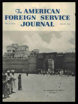 The Foreign Service Journal, August 1946