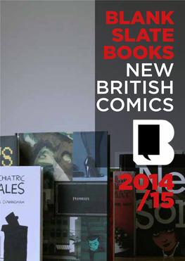 Blank Slate Books New British Comics