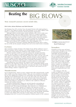 BIG BLOWS New Research Assesses Severe-Wind Risks