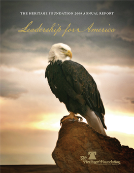 The Heritage Foundation 2009 Annual Report
