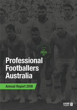 2018 PFA Annual Report